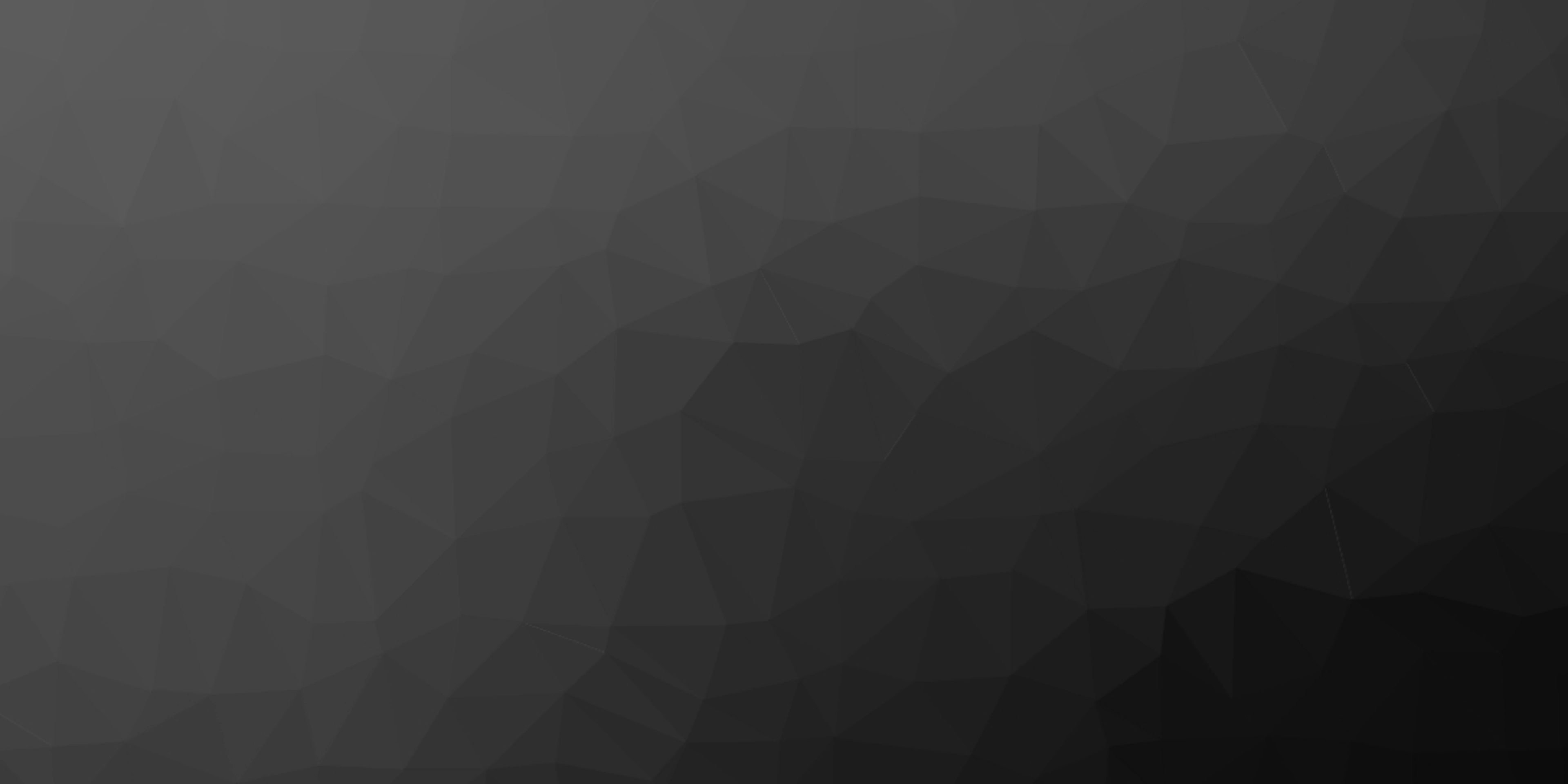 Black Trianglify Background