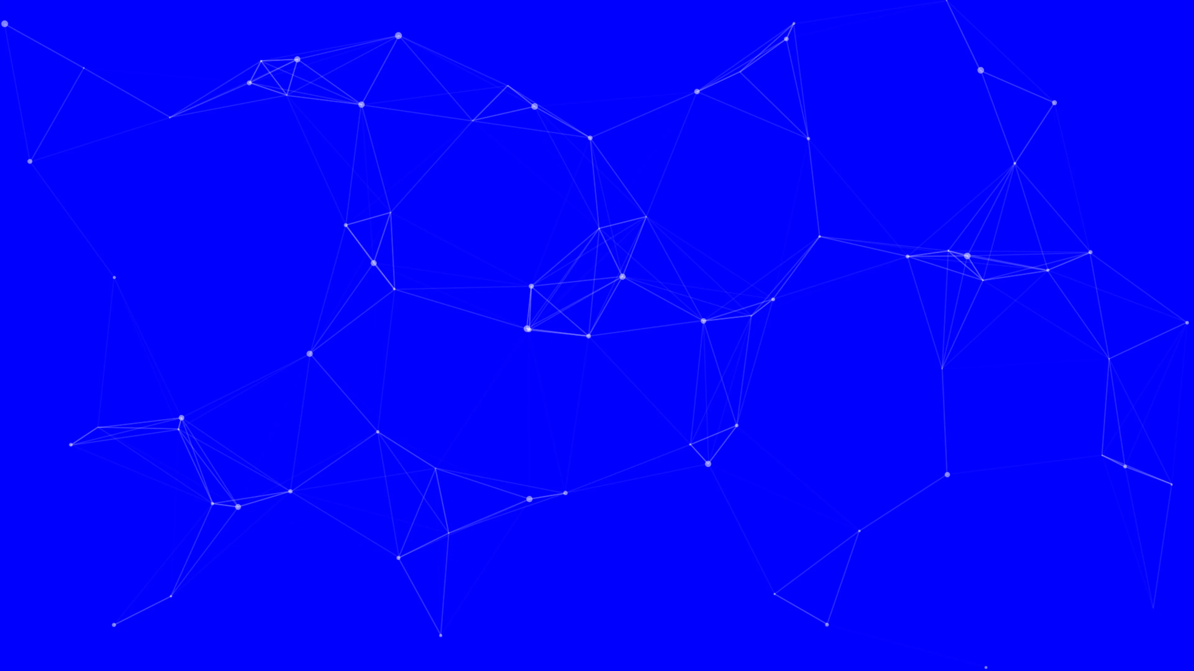 Blue Particles Background