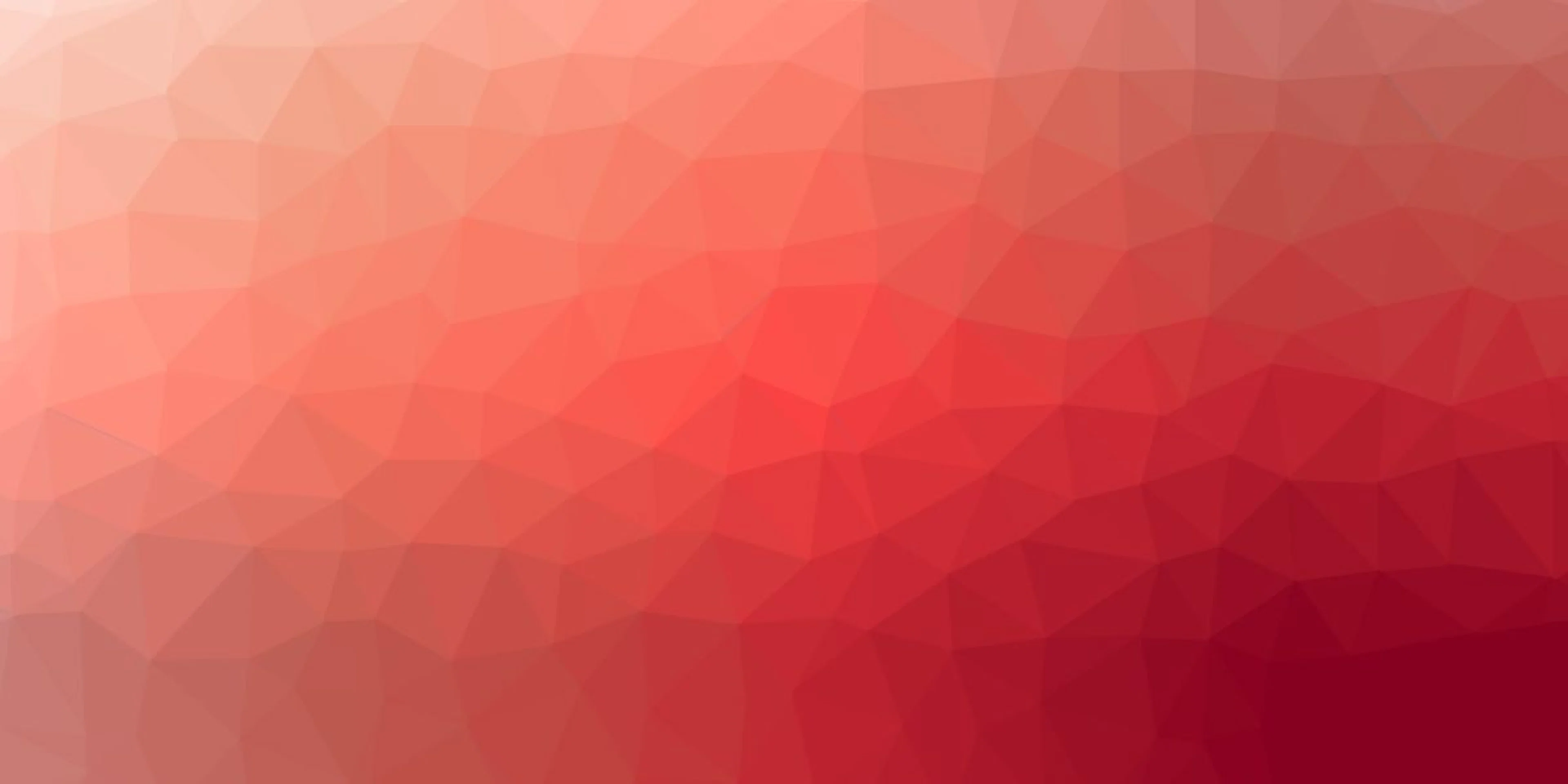 Red Trianglify Background