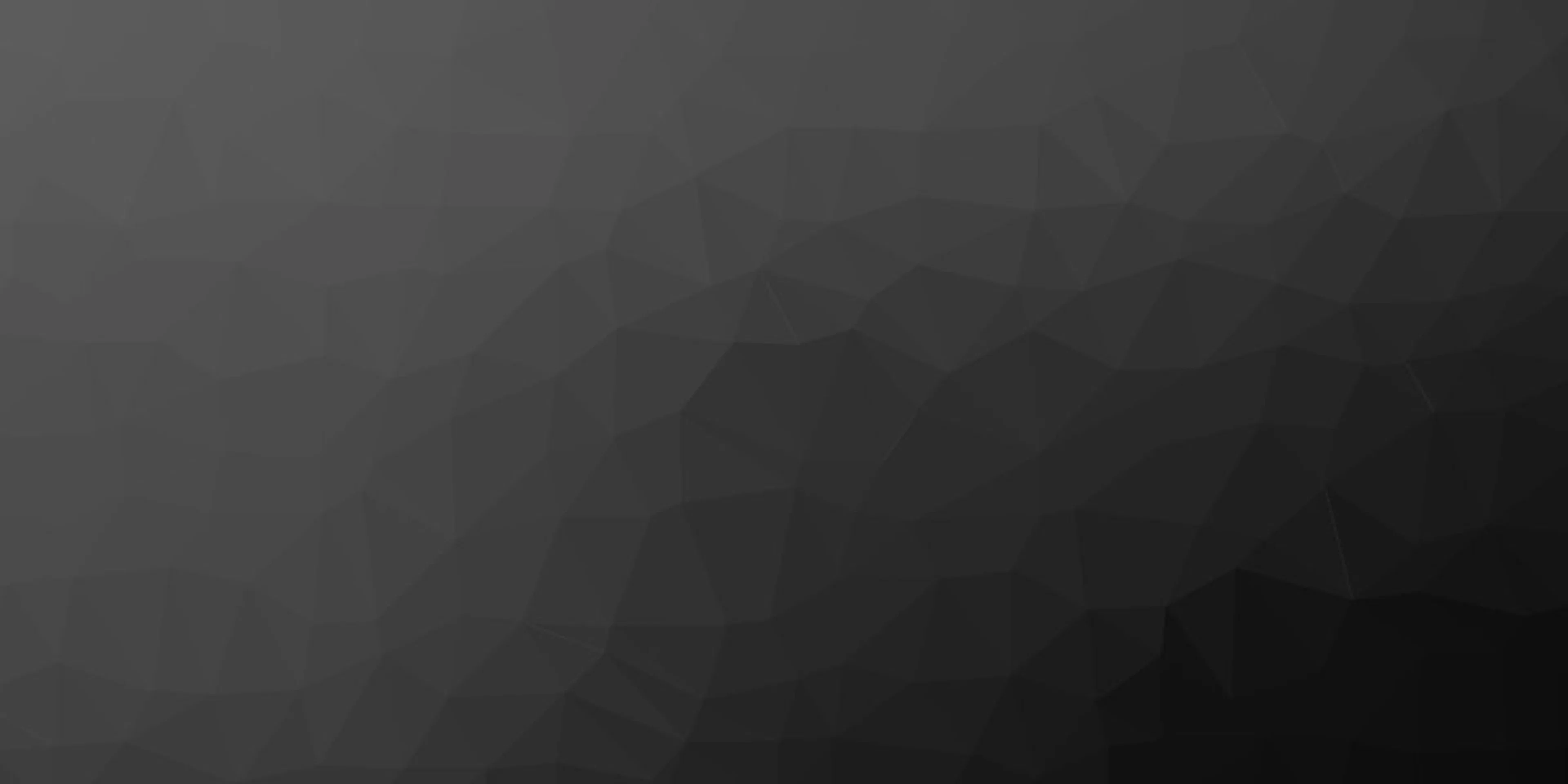 Black Trianglify Background